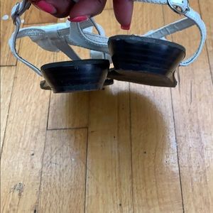 Steve Madden Shoes - White bow sandals Steve Madden Shoes - White bow sandals